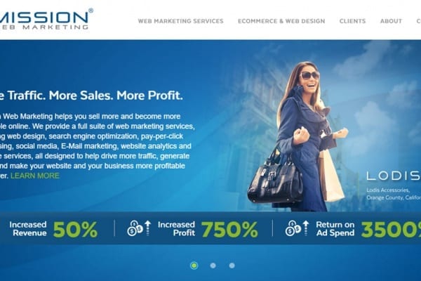 Mission Web Marketing Launches New Website