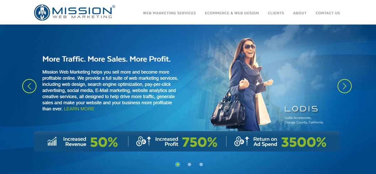 Mission Web Marketing Launches New Website