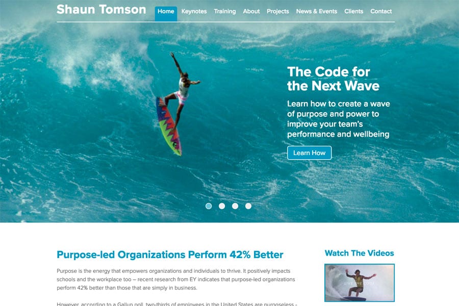 mission-web-marketing-client-shaun-tomson-the-code mission-web-marketing-client-shaun-tomson-the-code