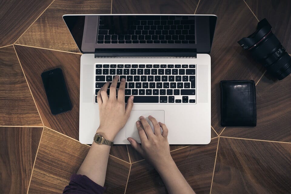 person-typing-on-laptop-computer