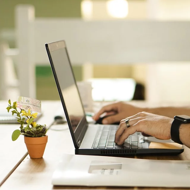 person-typing-on-laptop-computer